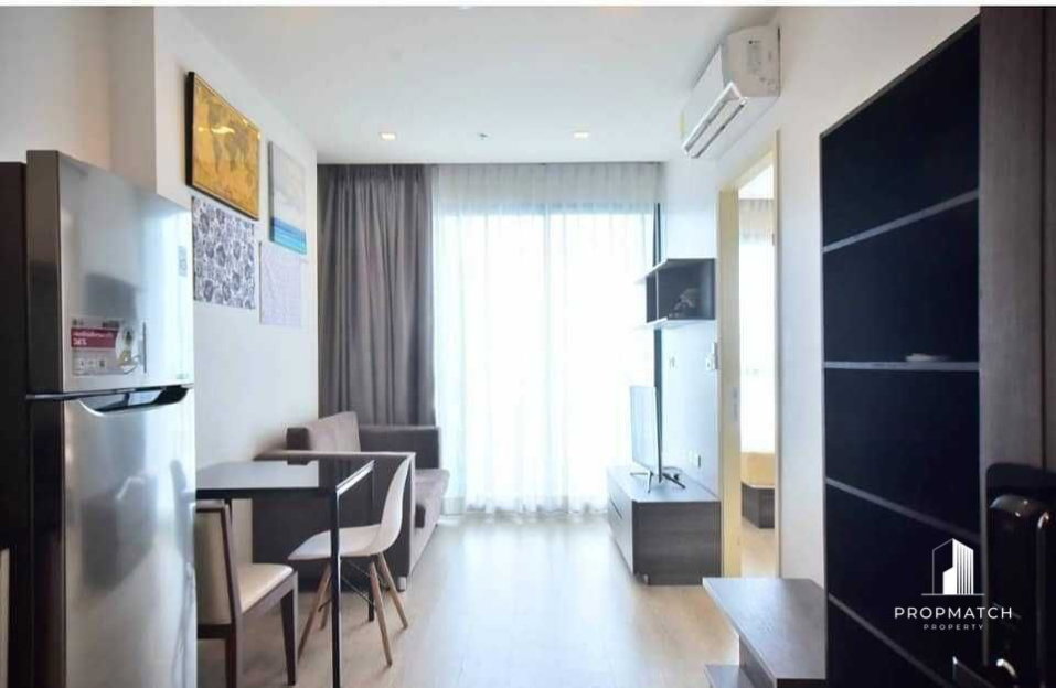 รูป PM021385 ✨Flash Deal ✨ Quinn Ratchada 17 (1Bed 1Bath 35 SQM.) พร้อมอยู่ ! เพียง 17,000 บาทต่อเดือน Tel.0981315848 @propmatch - รูปที่ 1/8