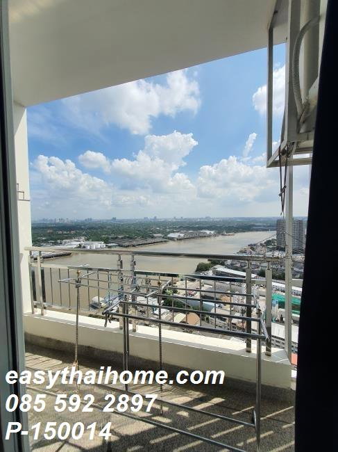 รูป P-150014 — ขายคอนโด ชั้น 31 Supalai Prima Riva วิวแม่น้ำ ใกล้เซ็นทรัลพระราม 3 085-592-2897 Line: @easythaihome - รูปที่ 5/6