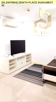 คอนโดให้เช่า : MDL23070904 ให้เช่าคอนโด ซีนิธ เพลส สุขุมวิท 42 (Zenith Place Sukhumvit 42) ใกล้BTS เอกมัย โทรด่วน 0653619502 LineID @897iyzll