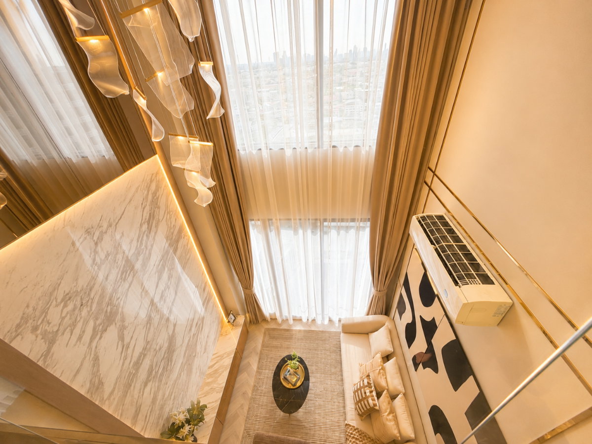 รูป ขายด่วน 2 ห้องนอน duplex เพดานสูงโปร่ง แต่งครบ *รับโปรพิเศษจากโครงการ Ideo Mobi Sukhumvit Eastpoint - รูปที่ 4/14