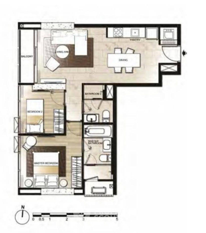 picture 2-BR Condo at Hyde Sukhumvit 11 near BTS Nana (ID 1792662) - 11/11
