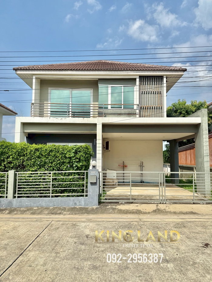 รูป 🏡 ขาย / เช่า บ้านเดี่ยว 2 ชั้น โครงการ The Best Hatairat-Thairaman 3 ห้องนอน 3 ห้องน้ำ ทำเลดี ซ.ไทยรามัญ — เดินทางสะดวก - รูปที่ 1/18