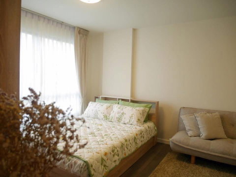 ปล่อยเช่าD condo Abac Bangna 8,000/เดือน ตึก B ห้องใหม่พร้อมอยู่