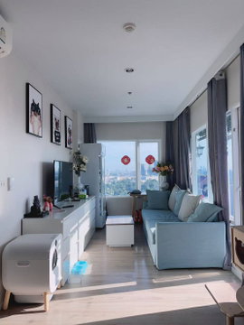 🏙️ Condo for Rent at Amber by Eastern Star — next to MRT Yaek Tiwanon, ready to move in 🚆✨