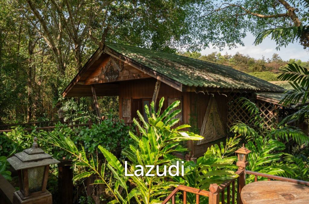 รูป ขายบ้านไม้สัก 3 หลัง 7 ห้องนอน บนเนินใกล้ตัวเมืองเชียงราย - รูปที่ 44/51