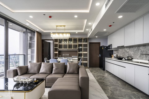 รูปภาพ Whizdom Inspire Sukhumvit, high floor unit (40th+), fully furnished, perfect for environmentally conscious modern individuals. @180,000 Baht