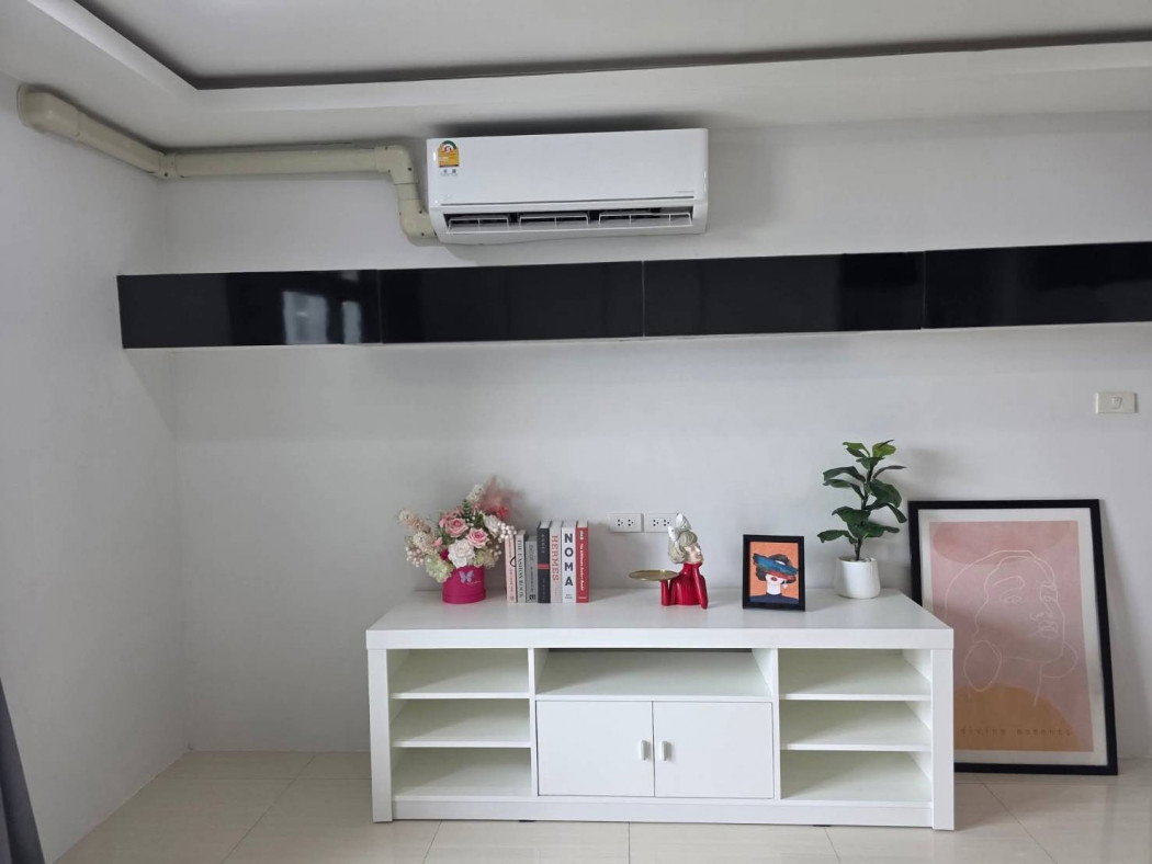 รูป เช่าถูก เพิ่งเปลี่ยนเเอร์ใหม่  บ้านนวธารา เกษตร-นวมินทร์  ห้องสวย 43ตรม. 1 นอน 1 น้ำ  เเต่งพร้อมอยู่ มีเครื่องซักผ้า - รูปที่ 4/7