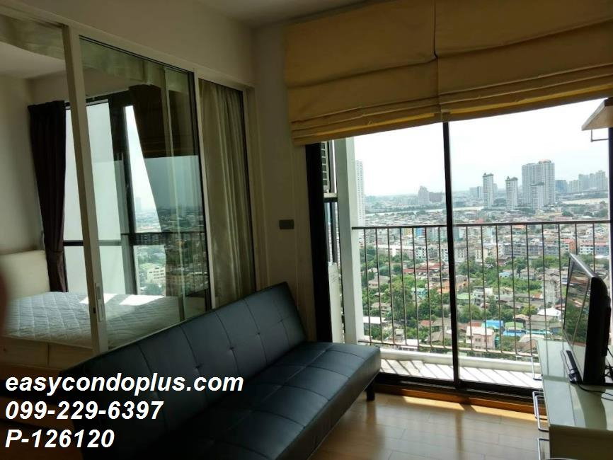 รูป P-1674 ห้องแต่งครบ วิวเมือง • Fuse Sathorn - Taksin • ใกล้ BTS วงเวียนใหญ่ | 13,000 บาท/เดือน | Line Id: @easycondoplus | 099-229-6397 - รูปที่ 4/8