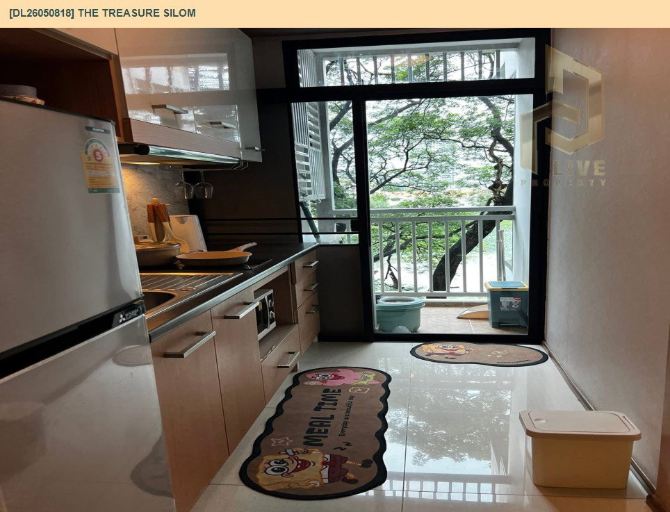รูป DL26050818 ให้เช่าคอนโด เดอะ เทรเชอร์ คอนโดมิเนียม (The Treasure Silom) ใกล้ - พร้อมเข้าอยู่ โทรด่วน 0653619502 LineID @897iyzll - รูปที่ 8/9