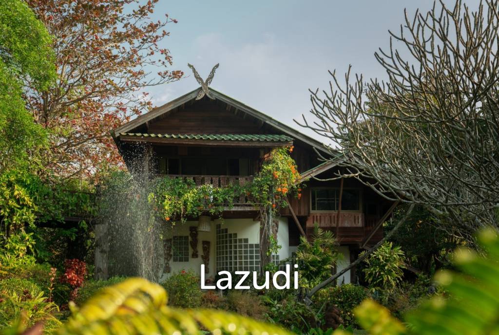รูป ขายบ้านไม้สัก 3 หลัง 7 ห้องนอน บนเนินใกล้ตัวเมืองเชียงราย - รูปที่ 33/51