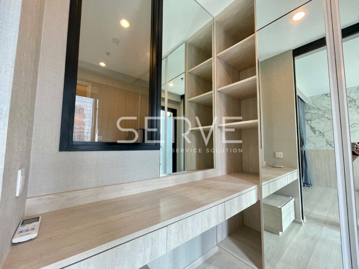 รูป 🔥23K- 1นอน ไซส์ใหญ่ ตกแต่งหรู วิวเมือง ครัวปิด เฟอร์จัดเต็ม พร้อมอยู่ คอนโดทำเลดีมาก ติด MRT เพชรบุรี @ Life Asoke - รูปที่ 2/9
