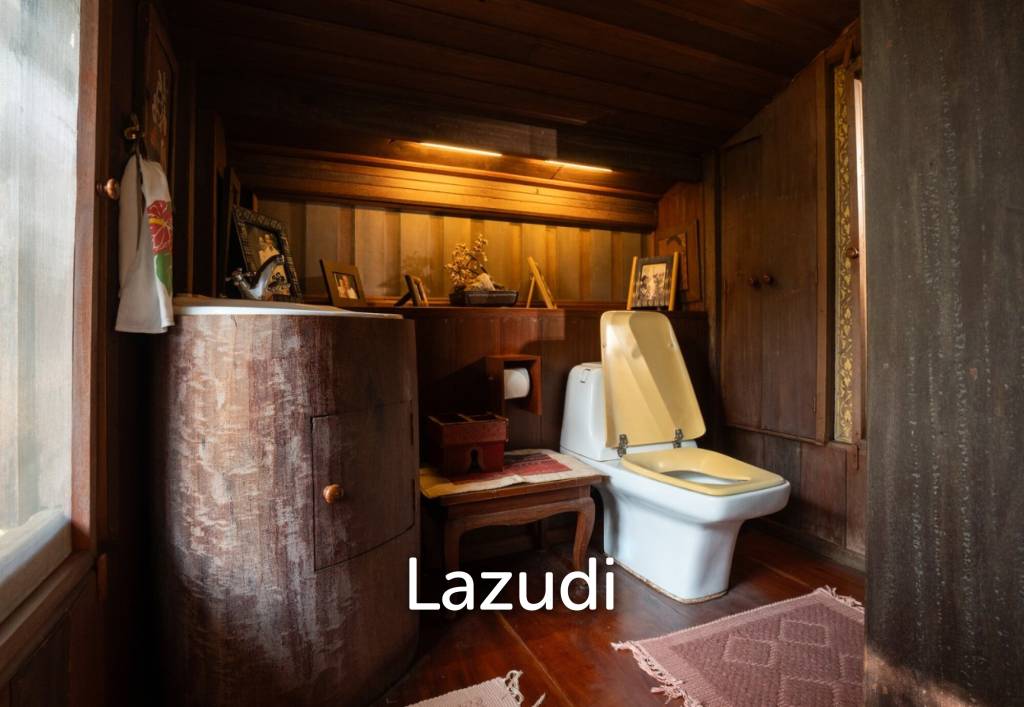 รูป ขายบ้านไม้สัก 3 หลัง 7 ห้องนอน บนเนินใกล้ตัวเมืองเชียงราย - รูปที่ 37/51