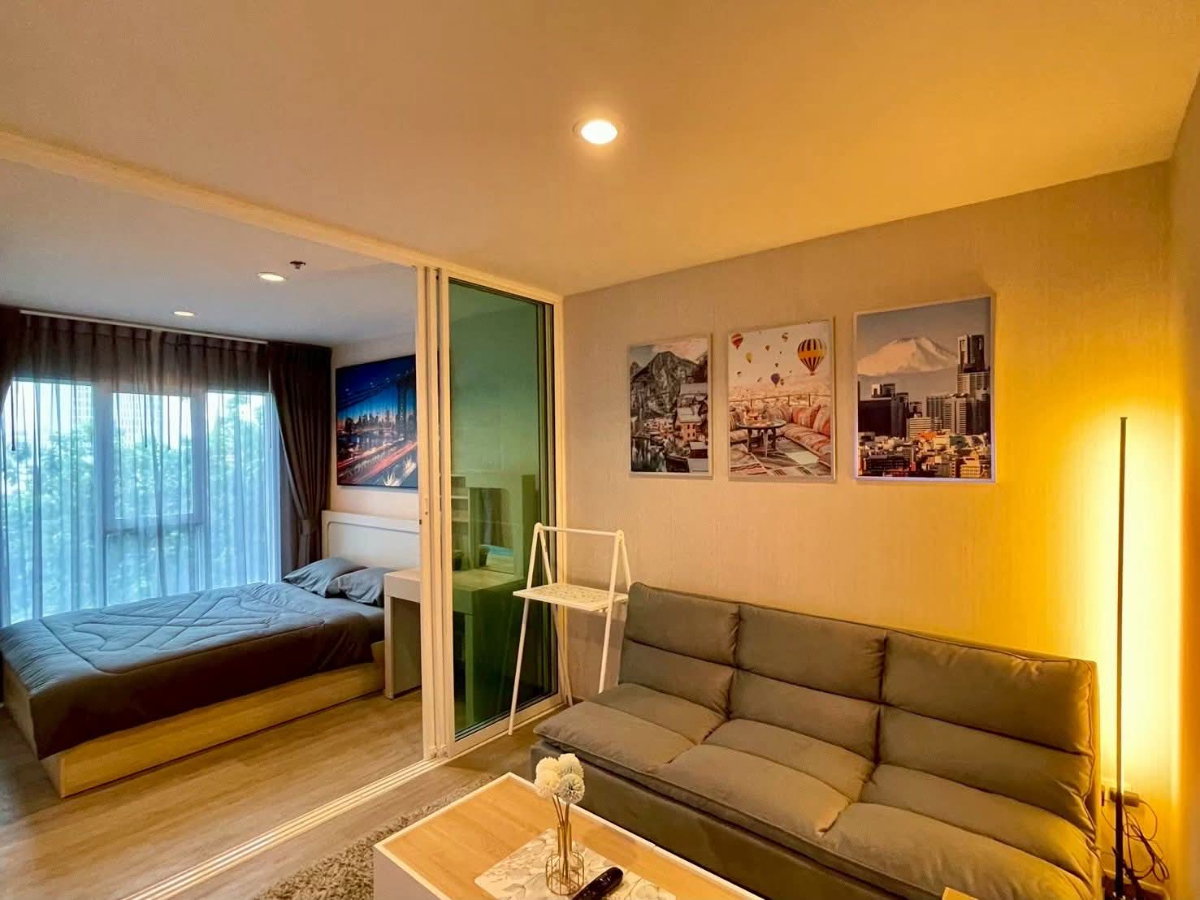 รูป 💮ให้เช่าคอนโด Regent Home Bangna ใกล้ BTS บางนา  เดินทางสะดวก ขนาด 28 ตรม. ห้องสวย เฟอร์ครบ เพียง 10500- - รูปที่ 1/12