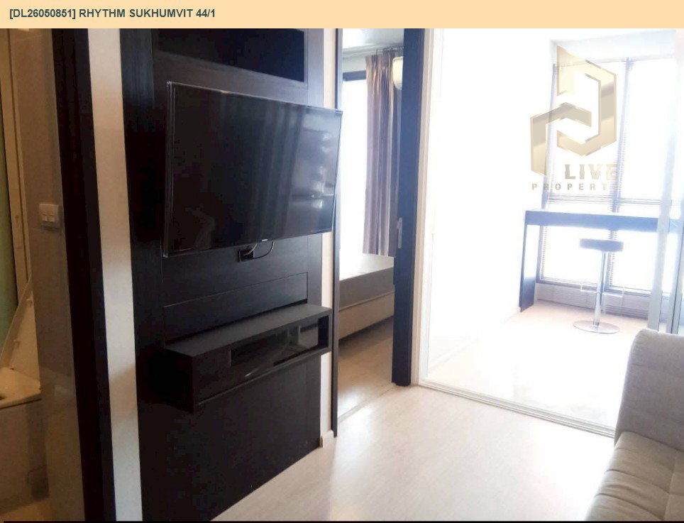 รูป DL26050851 ให้เช่าคอนโด ริทึ่ม สุขุมวิท 44/1 (Rhythm Sukhumvit 44/1) ใกล้ BTS พระโขนง พร้อมเข้าอยู่ โทรด่วน 0614453194 LineID @162cjixi - รูปที่ 3/10