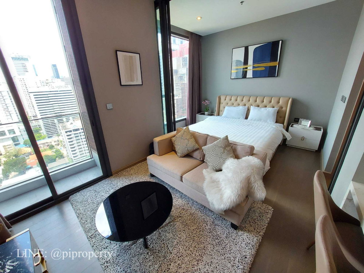 picture Fully furnished 1Bed unit for rent in Esse at Shingha Complex. High floor with an open view. Asoke - Rama 9 accessible easily and Singha Complex  - 6/35