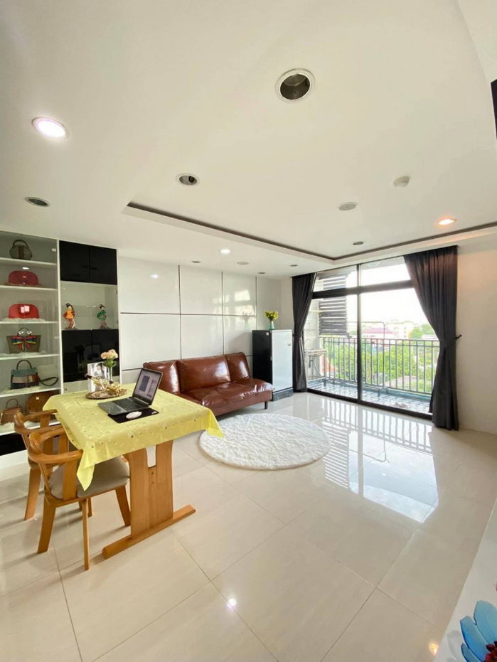 รูป เช่าถูก เพิ่งเปลี่ยนเเอร์ใหม่  บ้านนวธารา เกษตร-นวมินทร์  ห้องสวย 43ตรม. 1 นอน 1 น้ำ  เเต่งพร้อมอยู่ มีเครื่องซักผ้า - รูปที่ 1/7