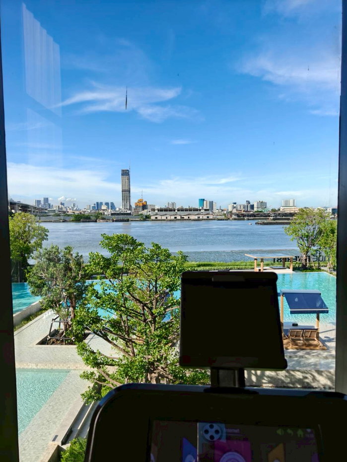 รูป  ขายดาวน์คอนโดริมแม่น้ำเจ้าพระยา ห้อง Rare Item ตึก H วิวดีที่สุดของโครงการ NUE Riverest Ratburana - รูปที่ 9/26
