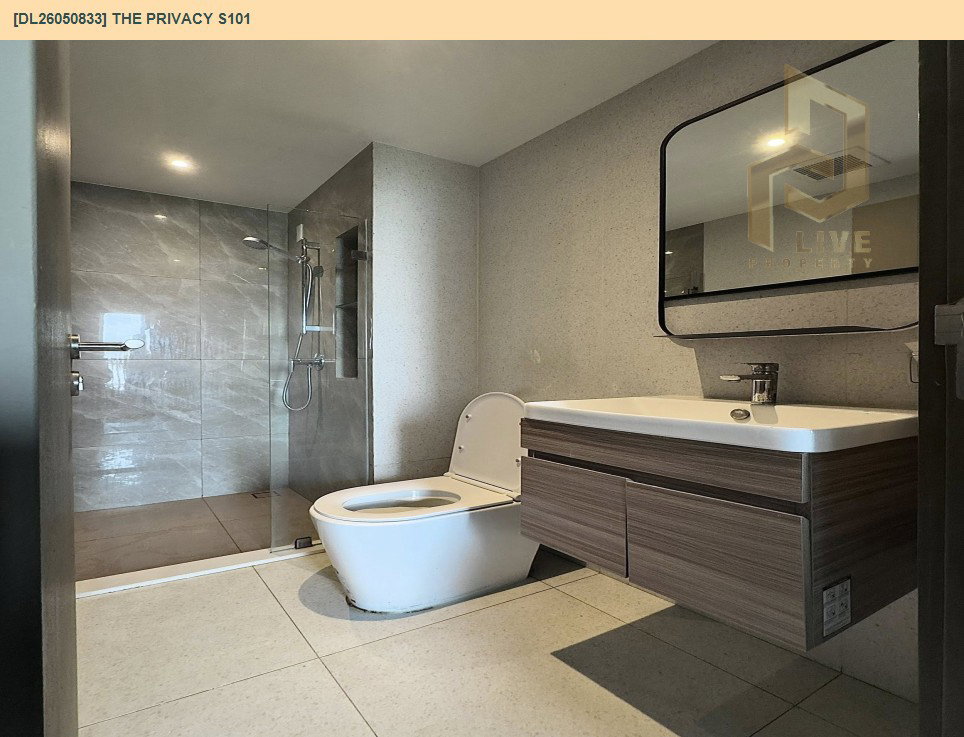 รูป DL26050833 ให้เช่าคอนโด เดอะ ไพรเวซี่ เอส 101 (THE PRIVACY S101) ใกล้ BTS ปุณณวิธี พร้อมเข้าอยู่ โทรด่วน 0638692663 LineID @655ebbvc - รูปที่ 11/11