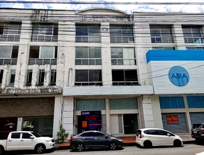 อาคารพาณิชย์ หาดใหญ่ สงขลา : ขายอาคารพาณิชย์ 4 ชั้น มีชั้นลอย จำนวน 2 คูหาทะลุกัน เนื้อที่ 34.6 ตร.ว. ติดถนนสุวรรณวงศ์