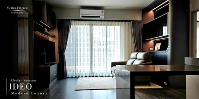 Condos for sale : IDEO Chula-Samyan ( Ready for occupancy ✅ )