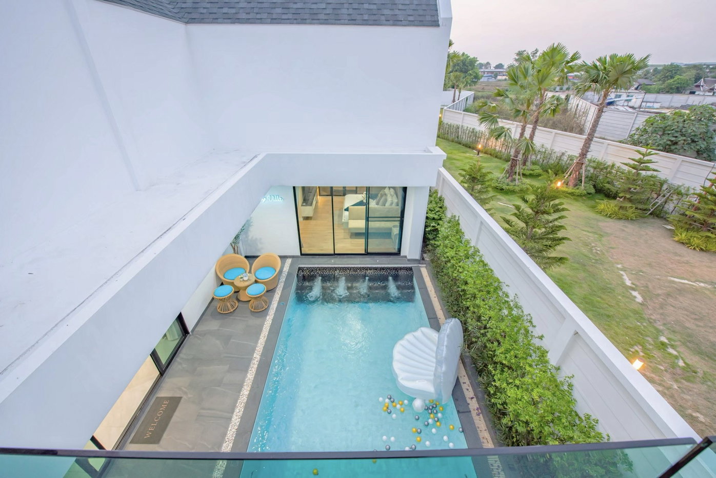 picture House for Rent Huai Yai Modern English Style Pool Villa - 21/21