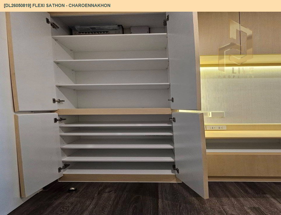 รูป DL26050819 ให้เช่าคอนโด เฟล็กซี่ สาทร - เจริญนคร (Flexi Sathon - Charoennakhon) ใกล้ BTS กรุงธนบุรี พร้อมเข้าอยู่ โทรด่วน 0653619502 LineID @897iyzll - รูปที่ 11/11