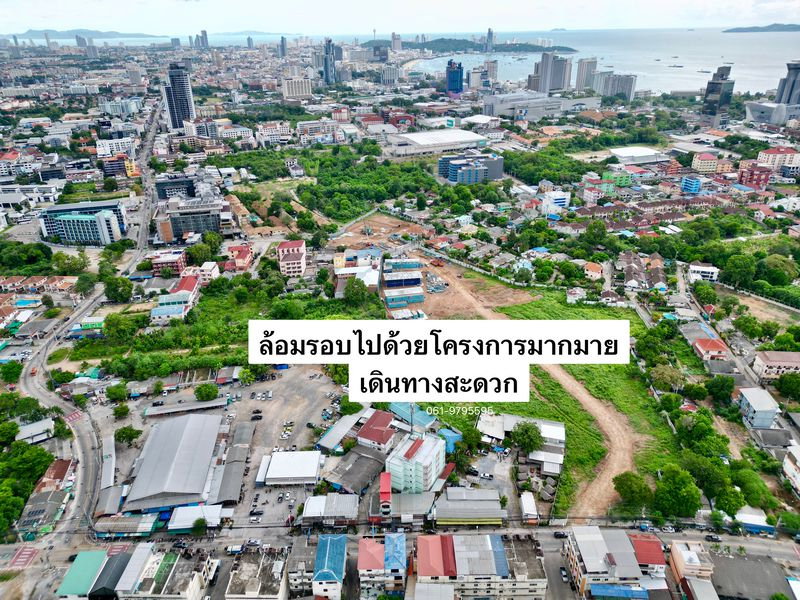 picture Land for sale in Na Kluea, Soi Pothisarn. Beautiful plot with existing structures. - 5/5