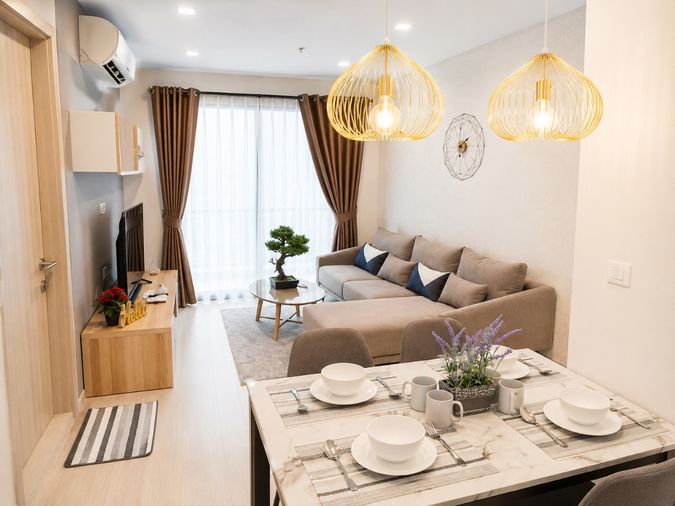 Condo for RENT : Life one wireless  𝐒𝐢𝐳𝐞 : 63 sqm.  𝐓𝐲𝐩𝐞 : 2 Bed 2 Bath / closed kitchen / Balcony   𝐅𝐥𝐨𝐨𝐫 : 33rd   Fully furnished