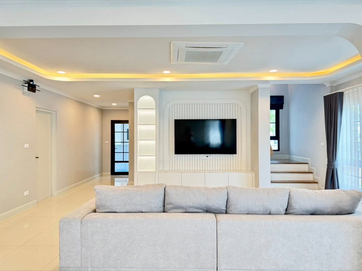 picture For Rent Centro Bangna (house) 4 bedrooms fully furnished Line @hap24  - 3/14