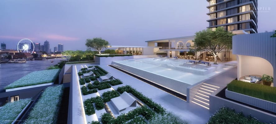 รูป เจ้าของปล่อยเอง — ให้เช่า  Chapter Charoennakorn - Riverside 🏢 ชั้น 42 | ขนาด 78.8 ตร.ม. 🛏 2 ห้องนอน | 🛁 2 ห้องน้ำ - รูปที่ 20/23