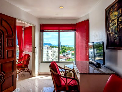 ขายคอนโด : Somphong Condotel Studio for Sale Connecting Unit Na Jomtien