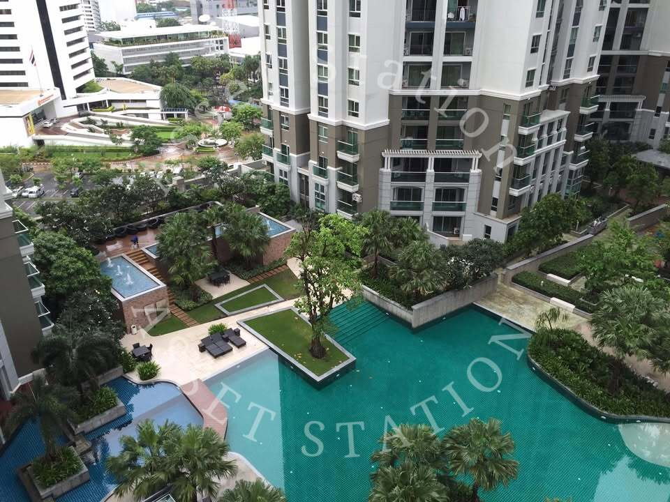 รูป 🏢💎ให้เช่า Belle Grand Rama 9 ห้องกว้าง 77 ตร.ม. 2ห้องนอนพร้อมเข้าอยุ่🏙️ - รูปที่ 13/13