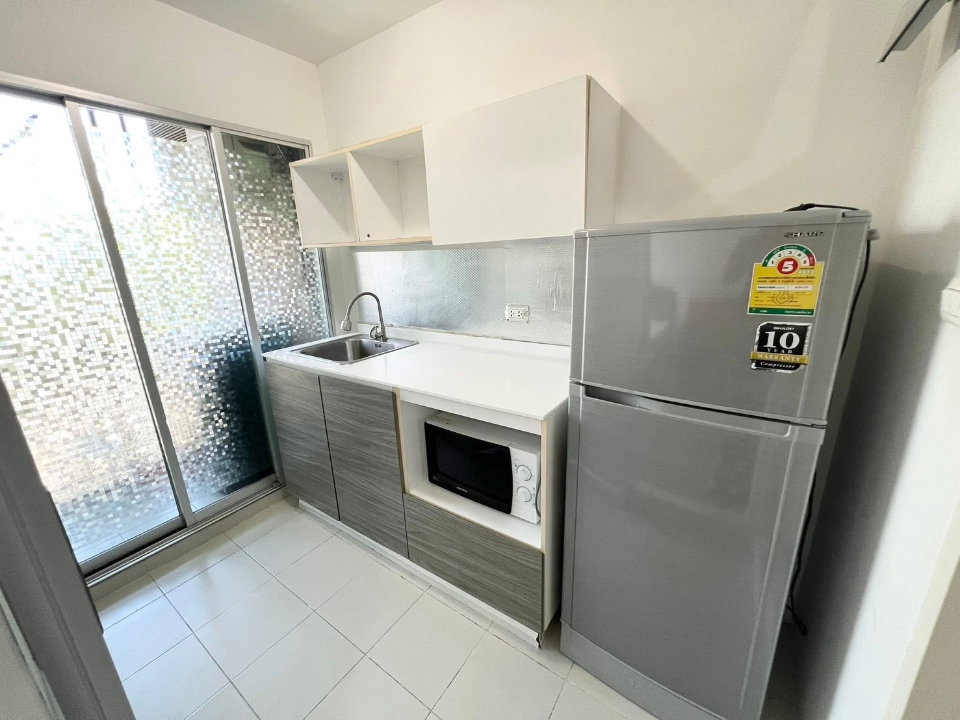 picture 📌𝐔𝐏𝐃𝐀𝐓𝐄 𝐑𝐎𝐎𝐌 𝟐𝟎𝟐𝟔📌 Condo for rent, Campus Resort Bangna [Beautiful room + washing machine] LINE ID: atccity 💻 - 5/6