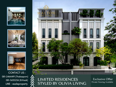 Houses for sale BTS Sanam Pao : MALTON PRIVATE RESIDENCES ARI last unit specials price