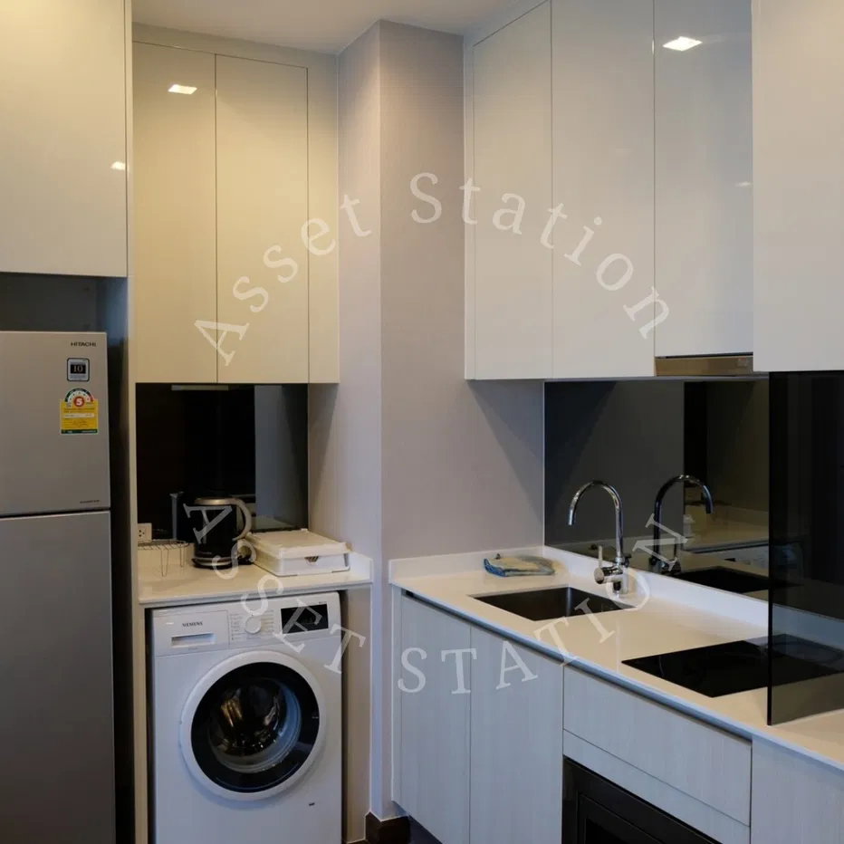 รูป 🏢💎ให้เช่า Q Asoke ห้องมุมเงียบสงบ ห้องแต่งครบพร้อมเฟอร์  | MRT เพชรบุรี🏙️ - รูปที่ 8/14