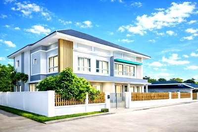 บ้านเดี่ยวให้เช่า : ประชาอุทิศ 90 35ตร.ว. 140ตร.ม. 3นอน ใกล้โลตัส บ้านคลองสวน 800 เมตร บ้านแฝด 2 ชั้น2 น้ำ ฟังก์ชันครบพร้อมอยู่