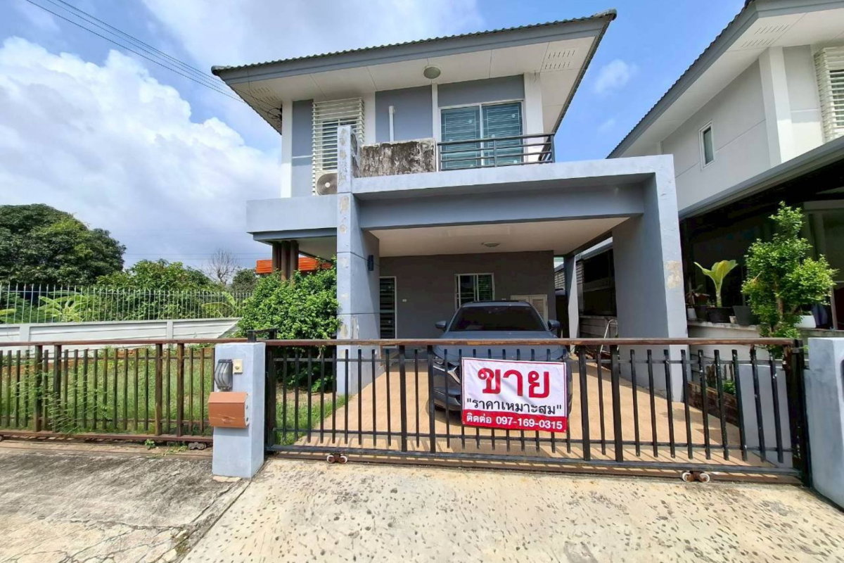 รูป ขายบ้านเดี่ยว 2 ชั้นหลังมุม โครงการเดอะวิสต้า เก้ากิโล-เขาน้ำซับ ศรีราชา ทำเลดี เดินทางสะดวก ใกล้ม.เกษตรศาสตร์ - รูปที่ 1/17