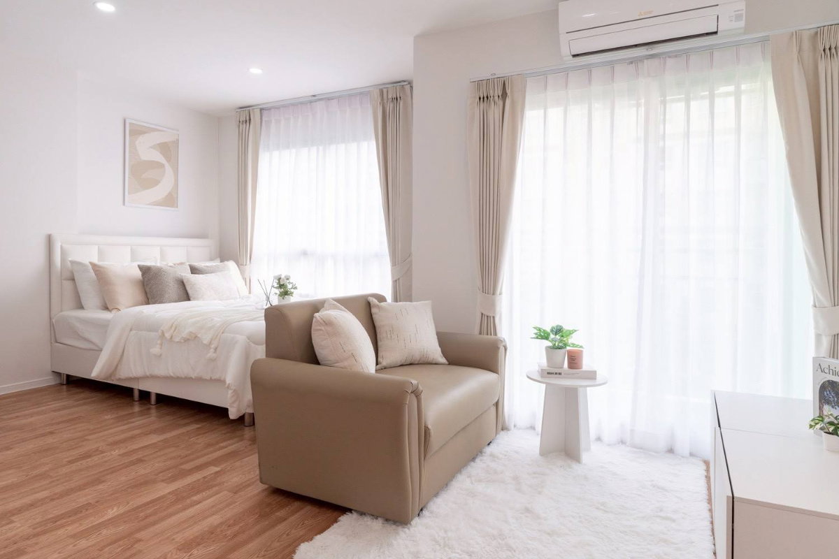รูป ✅ ขายคอนโด ใกล้ MRT สายสีม่วง ไทรม้า เพียง 3 นาที ✅ Lumpini Ville Pranangklao-Riverview - ลุมพินี วิลล์ พระนั่งเกล้า-ริเวอร์วิว - รูปที่ 6/11