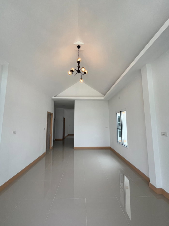 รูป บ้านนอกโครงการสร้างใหม่ ใกล้โรงเรียนนานาชาติ #CDK100830 - รูปที่ 4/12