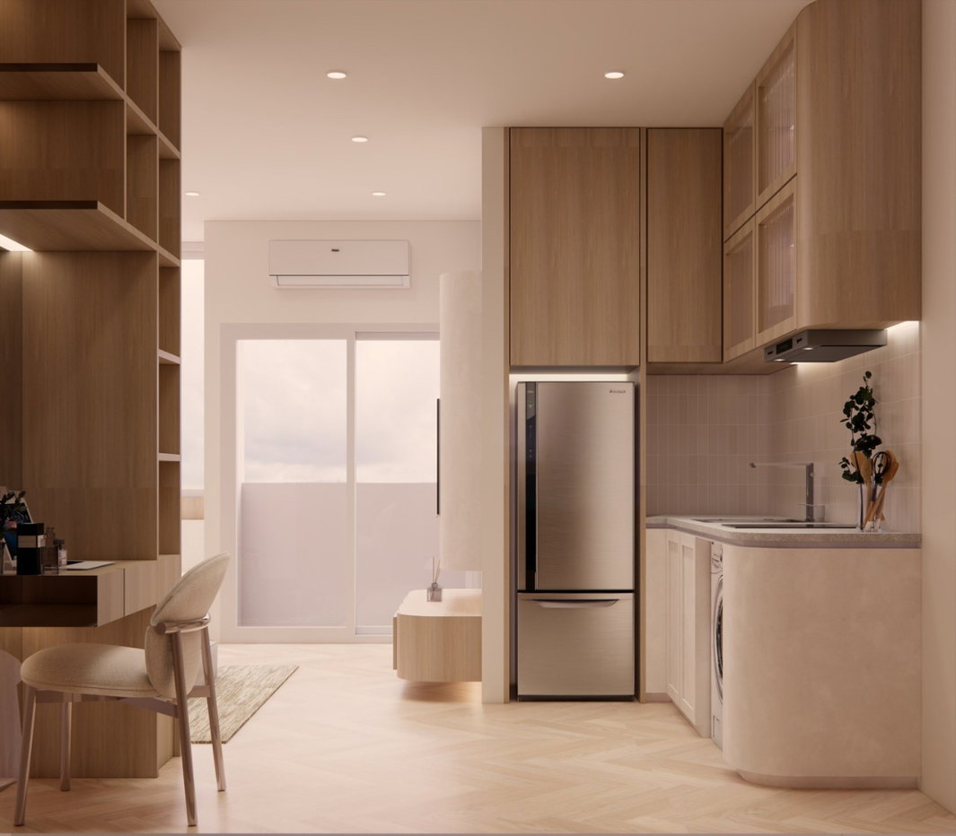 รูป ขายทรี บูทีค คอนโด นิมมาน (Tree Boutique Condo) ยูนิตแต่งหรูสไตล์ Modern Contemporary รีโนเวทใหม่เอี่ยม ทำเลทองในซอยสุขเกษม ติดประเสริฐแลนด์ - รูปที่ 14/22