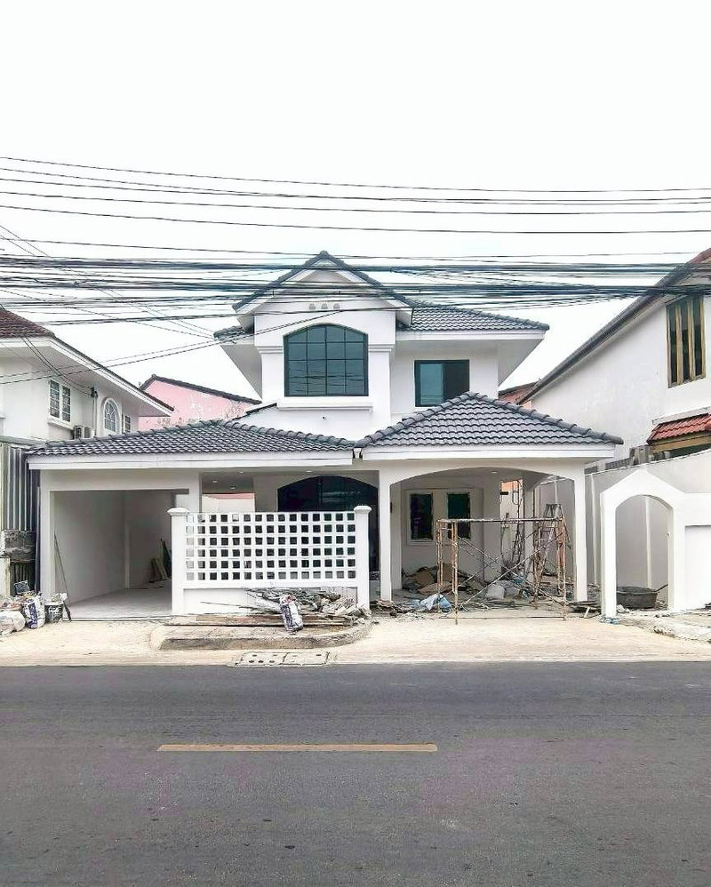 ขายบ้านเดี่ยว : ขายบ้านเดี่ยวรีโนเวทใหม่ : หมู่บ้านชลลดา​ สายไหม​-วัดเกาะ เนื้อ​ที่​ 50 ตารางวา​ 4 ห้องนอน​ 2 ​ห้องน้ำ​