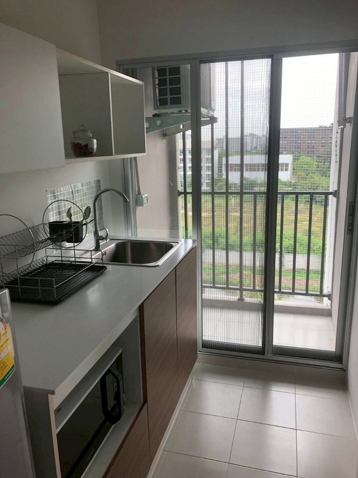 รูป ปล่อยเช่าD condo Abac Bangna 8,500/เดือน ตึก B ห้องใหม่พร้อมอยู่ - รูปที่ 8/8