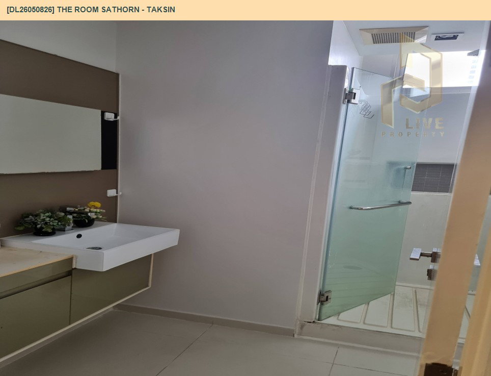 รูป DL26050826 ให้เช่าคอนโด เดอะ รูม สาทร - ตากสิน (The Room Sathorn - Taksin) ใกล้ BTS โพธิ์นิมิตร พร้อมเข้าอยู่ โทรด่วน 0638692663 LineID @655ebbvc - รูปที่ 8/8
