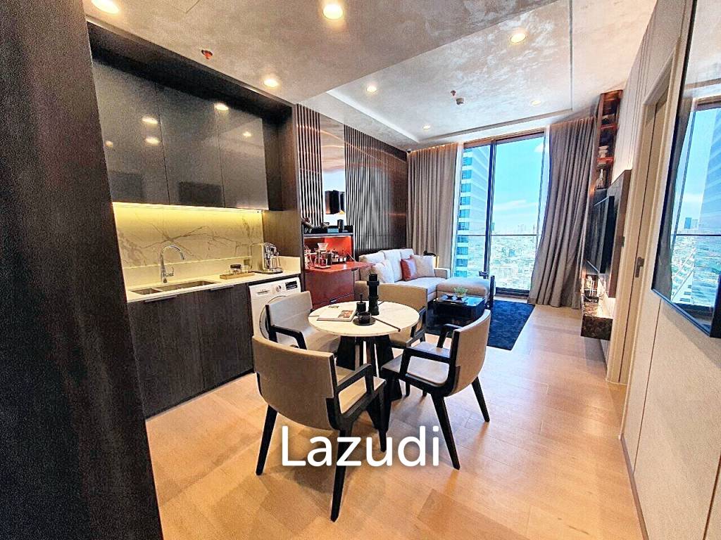 รูป 45.89 sqm 1-Bed Condo on 17th Floor at Anil Sathorn 12, Si Lom Bangkok - รูปที่ 3/7