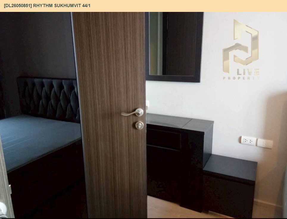 รูป DL26050851 ให้เช่าคอนโด ริทึ่ม สุขุมวิท 44/1 (Rhythm Sukhumvit 44/1) ใกล้ BTS พระโขนง พร้อมเข้าอยู่ โทรด่วน 0614453194 LineID @162cjixi - รูปที่ 7/10