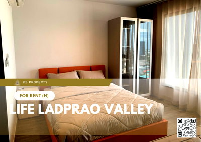 Condos for rent : For Rent ✨ Life Ladprao Valley ✨ Fully furnished with appliances. Near BTS Ha Yaek Ladprao/MRT Phahonyothin.