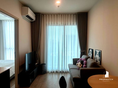 คอนโดให้เช่า : PM037881 ✨Flash Deal ✨ Nue District R9 (1Bed 1Bath 26.58 SQM.) พร้อมอยู่ ! เพียง 18,000 บาทต่อเดือน Tel.0981315848 @propmatch