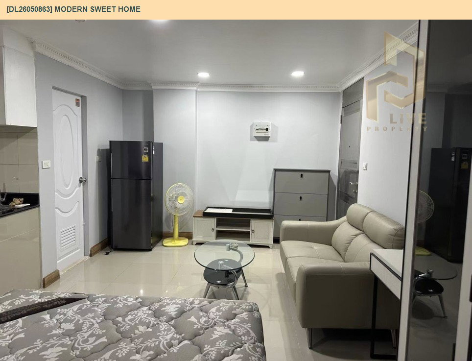 รูป DL26050863 ขายคอนโด โมเดิร์น สวีท โฮม (Modern Sweet Home) ใกล้ MRT พระราม 9 พร้อมเข้าอยู่ โทรด่วน 0614453194 LineID @162cjixi - รูปที่ 5/5