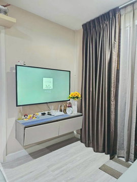 [Rare Item!] Only 3.29 Million THB – Metro Luxe Kaset Condo, 35.66 Sq.m. Top-floor corner unit with 2 balconies and a private garden view, 