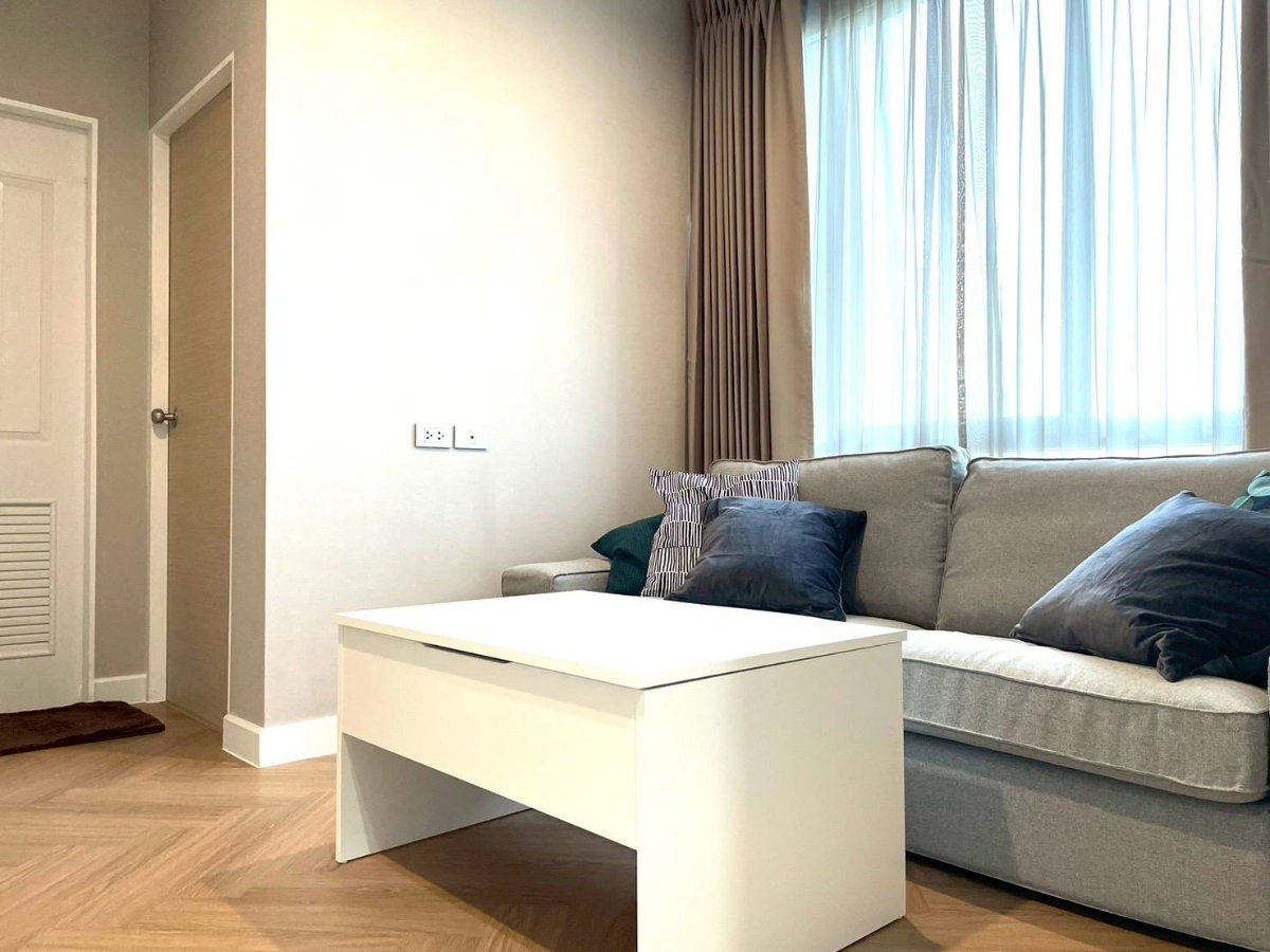 รูป 🌤️ ห้องมู้ดดีที่อยู่แล้วสบายใจ 🛏️ มินิมอลอบอุ่น พร้อมเข้าอยู่ ใกล้ BTS อุดมสุข 🚆💙 - รูปที่ 4/9